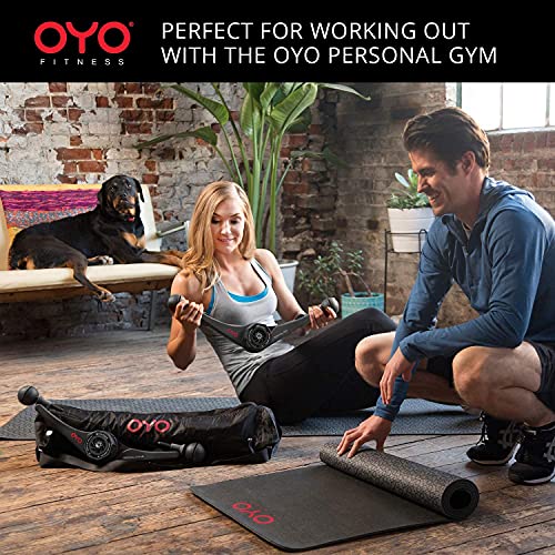 OYO Gym Package - Full Body Personal Gym Equipment Set with SpiraFlex Strength Training Fitness Technology, Exercise Yoga Mat and Carry-All Shoulder Bag