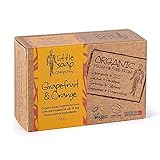 Para celebrar nuestro aniversario de 10 años, lanzamos una nueva gama de pomelo y naranja. Zesty, picante y realmente refrescante, este jabón realmente pondrá una primavera en tu paso