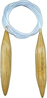 Vista 9 de Mdoker Agujas de tejer circulares de madera de 47 pulgadas de largo, aguja de tejer cicular jumbo para bufanda de lana voluminosa para tejer de lana