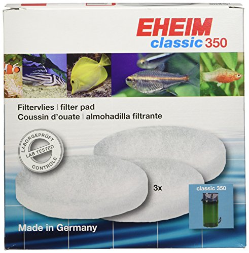 Eheim Fine Filter Pad (White) for Classic External Filter 2215 (3 Pieces),7.00 x 7.00 x 3.00 inches - Image 2