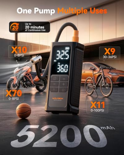  Tire Inflator Portable Air Compressor - image 3