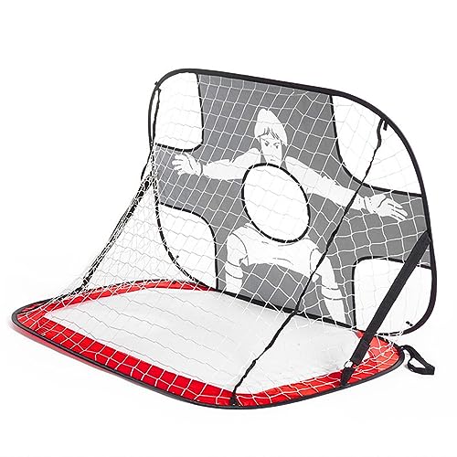 Mini gol de futebol dobrável portátil para crianças futebol jogando treinamento