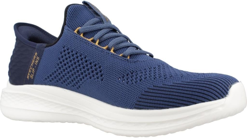 Skechers Men's Slade - Quinto Hands Free Slip-in Men's Casual, Blue, 7, Medium, US - Image 5