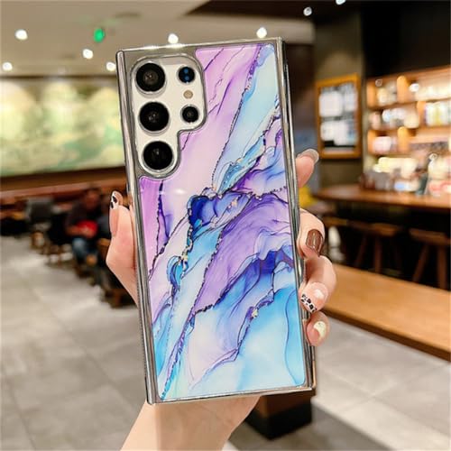 Coque hybride Samsung S23 Ultra S21 A34 A14 dos marbre robuste