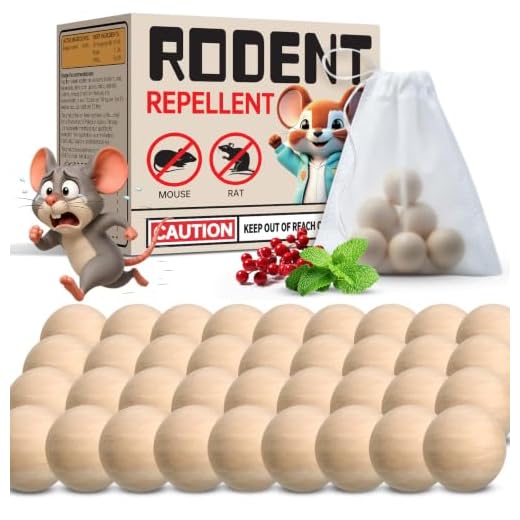Natural Mouse Repellent Balls - 36-Pack