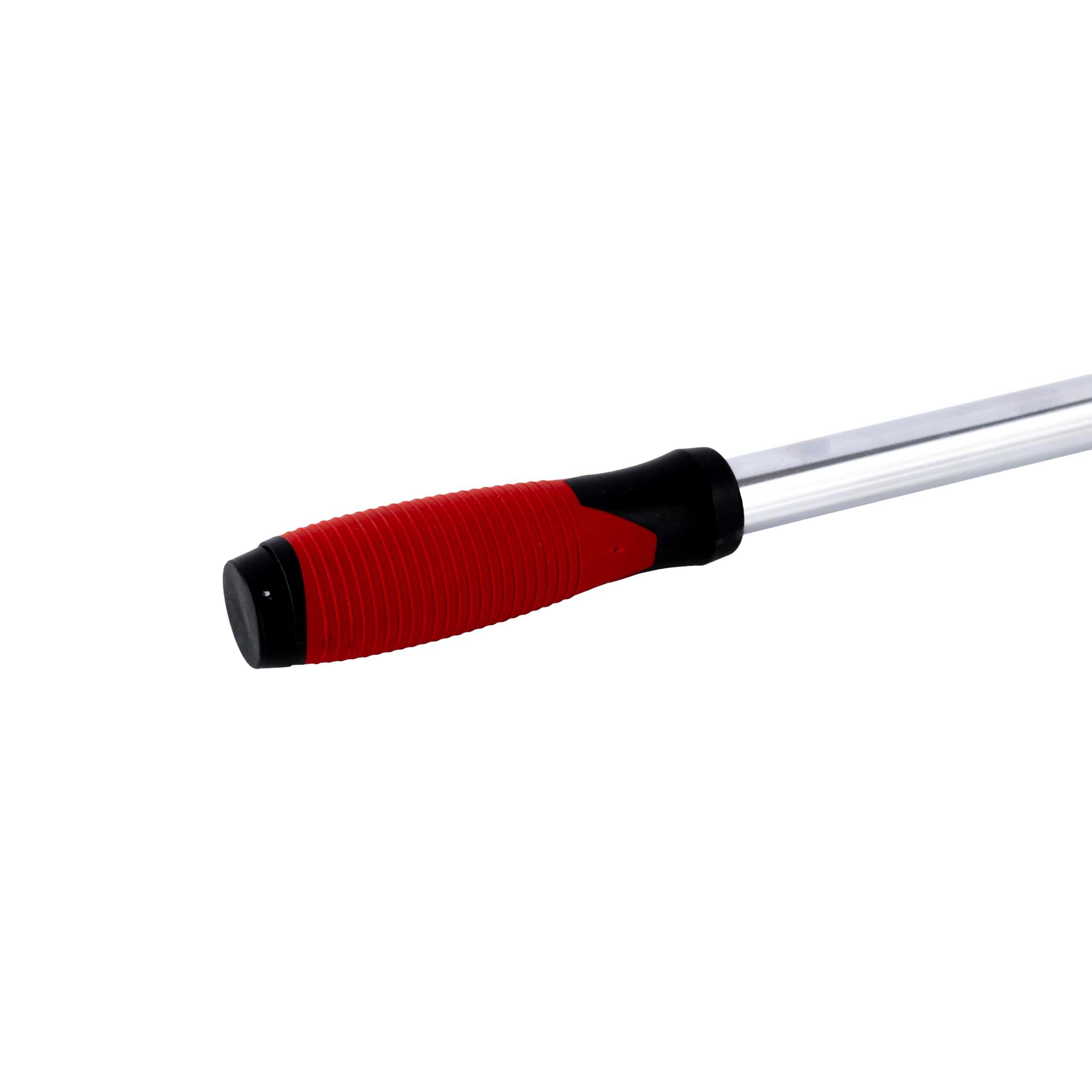 Warner Tool 11221 Grattoir à peinture et mur 15,2 cm, manche en acier de 61 cm avec poignée souple filetée