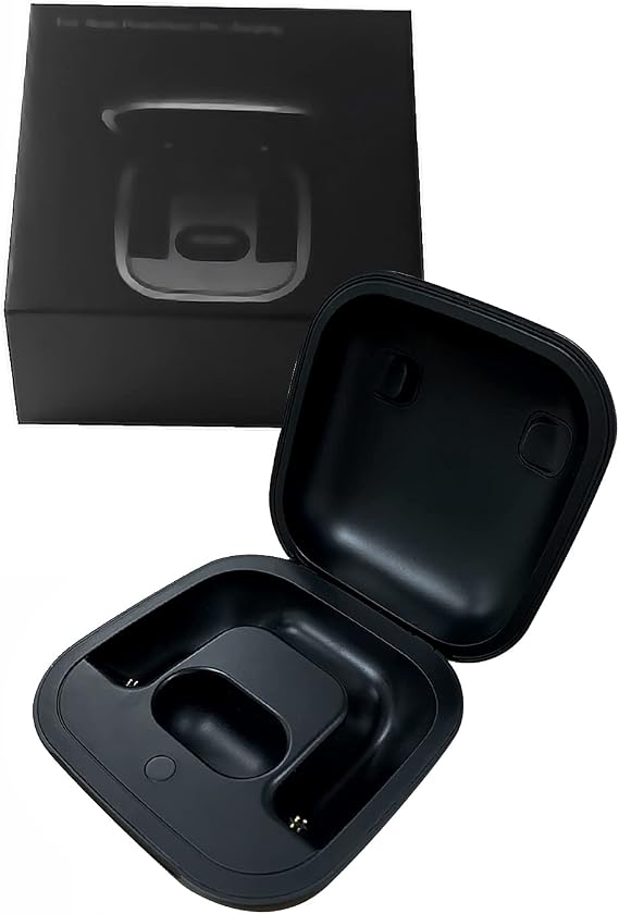 Charging Case Replacement Compatible with Powerbeats Pro with Bluetooth Pairing Sync Button, Earbuds Protective Substitute Cover, Support Cable Charging