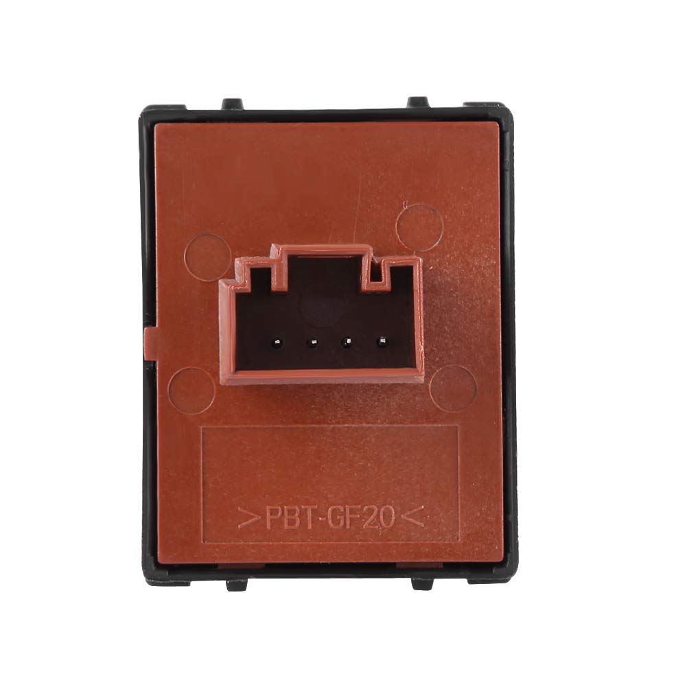 Interrupteur à Bouton Poussoir Noir DC 12V - Commande Lève Vitre Électrique Double Bouton Pour Skoda Roomster