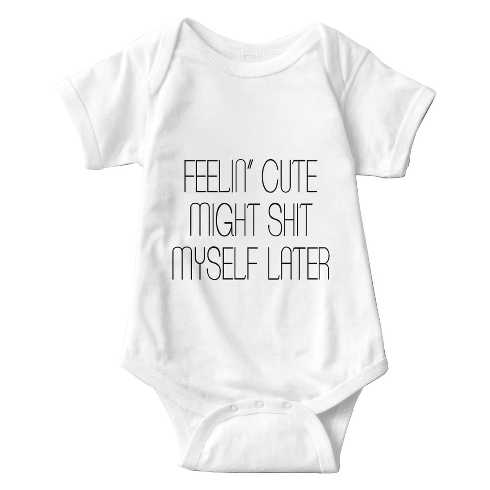 listery Funny Romper Cute Novelty Infant Baby Bodysuit Funny Baby infant Pregnancy Announcements