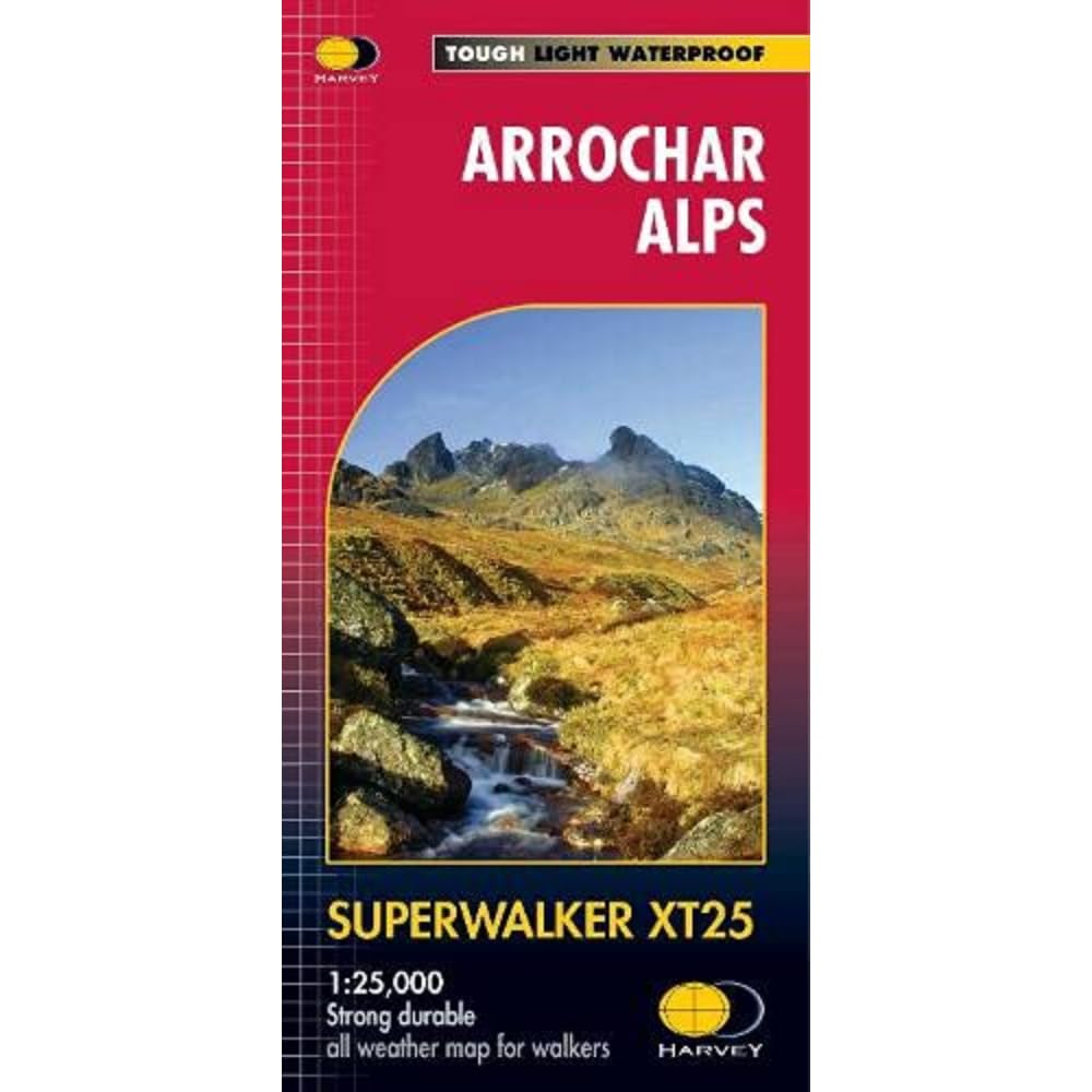 Arrochar Alps: XT25 SHEET MAP FOLDED 9781851376063