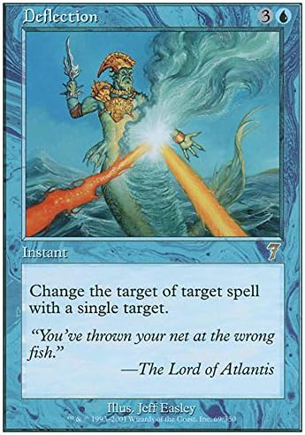 Amazon.com: Magic: the Gathering - Deflection - Seventh Edition : Toys ...