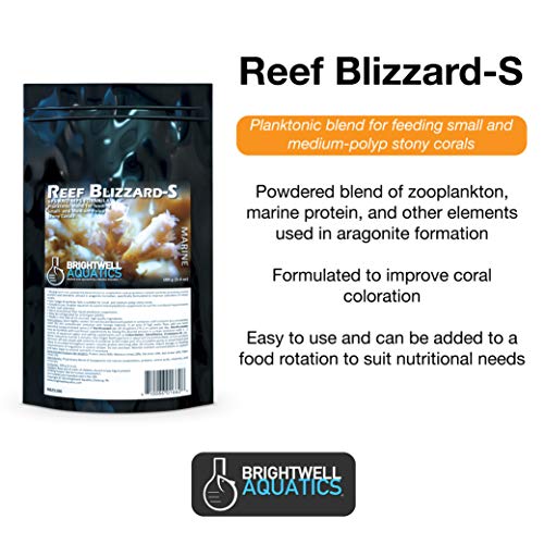 Brightwell Reef Blizzard S 50 g : alimentation pour petits polypes SPS