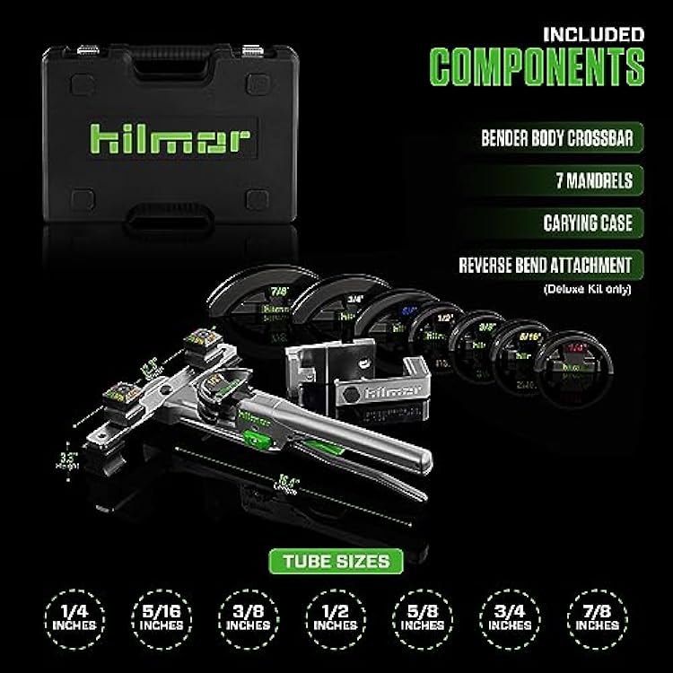 hilmor Compact Bender and Swage Kits with Mini Spotlight