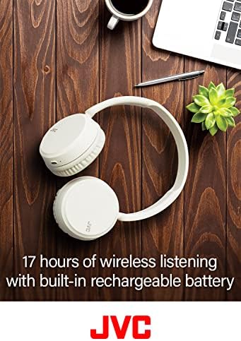 JVC Deep Bass Bluetooth On Ear Headphones - Black