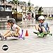 EzyRoller Mini Ride On Toy for Kids Age 2-5 Years, Up to 45 lbs - Purple
