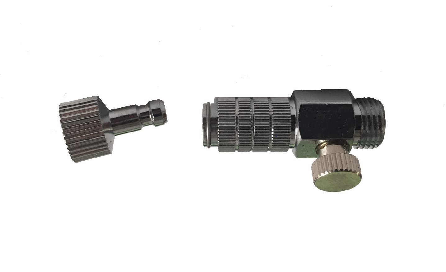 Airbrush Quick Release Coupling 1/8" BSP - 1/8" BSP with Regulator RDGTOOLS