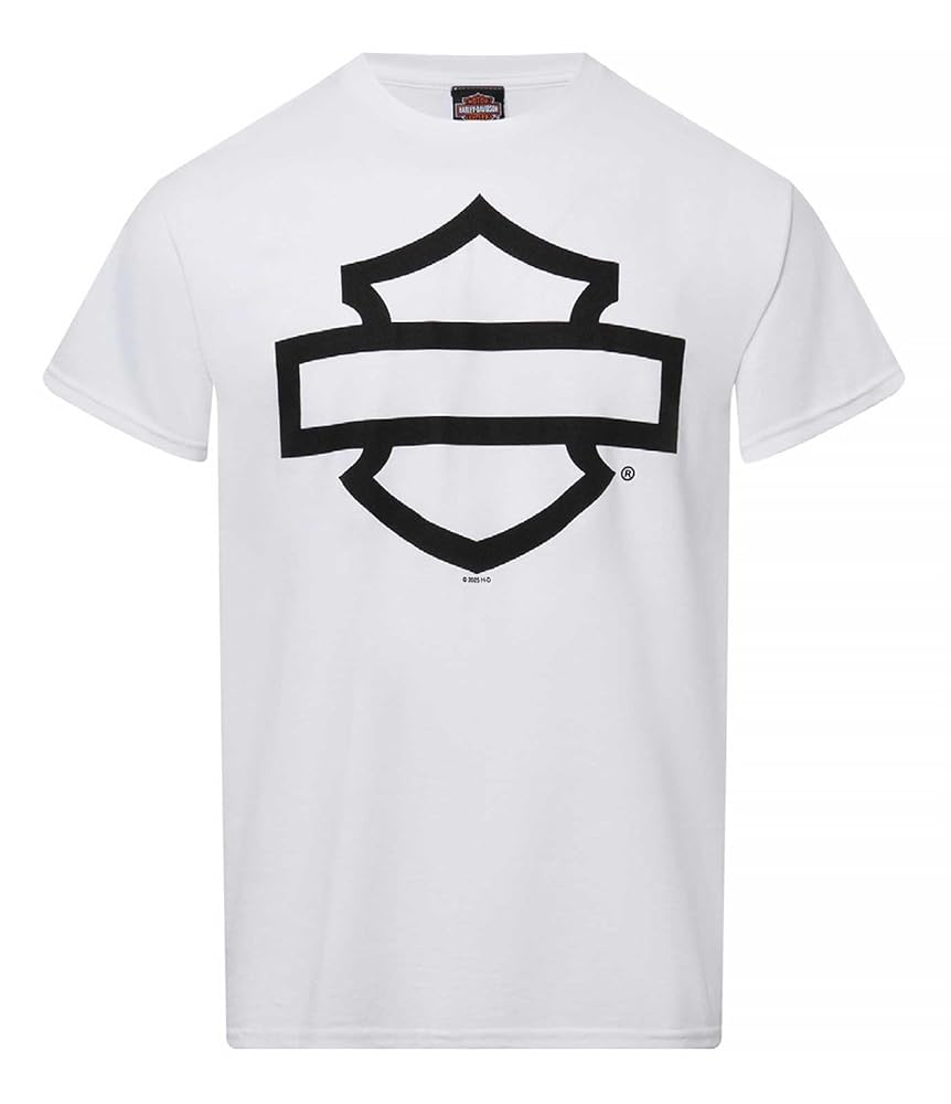 Harley-Davidson Men's Open Bar & Shield Short Sleeve Crew