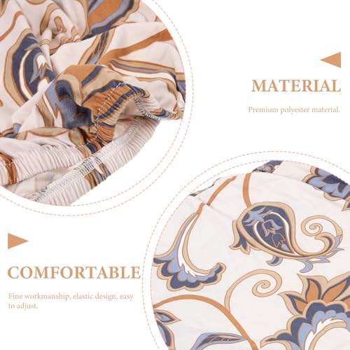Funda de silla elástica textil 3D cómoda para hogar 4