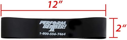 Miniatura 5 de Perform Better - Banda de ejercicio profesional, liviana, mini XL (10 unidades).