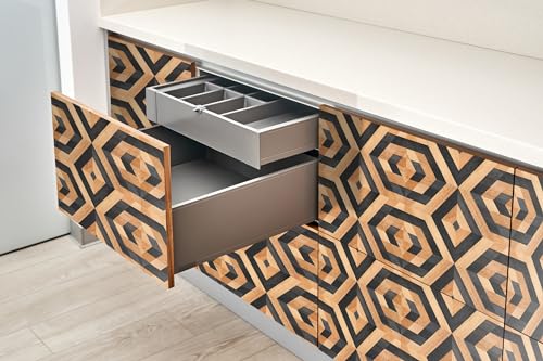 Papel adhesivo para muebles de salón que transforma tus espacios comunes 5