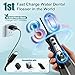 Cordless Water Flosser for Teeth & Gums – Nicefeel 300ml Portable Oral Irrigator, 3 Modes, Fast Charge, IPX7 Waterproof – Home & Travel Dental Care, Tonsil Stones Cleaner