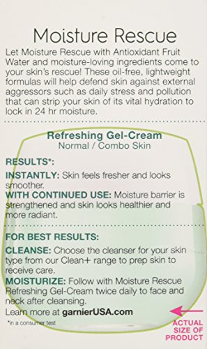 Garnier Skinactive Moisture Rescue Face Moisturizer, Normal Combo, 1.7 Ounce #TOP2