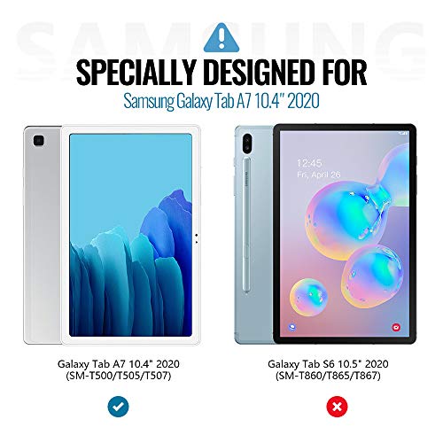 Dadanism Hülle für Samsung Galaxy Tab A7 10,4 Zoll 2020 (SM-T500/T505/T507), Transluzent PC Schutzhülle für Galaxy Tab… - Image 3