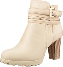 Elara Women's Chunkyrayan Ankle Boots