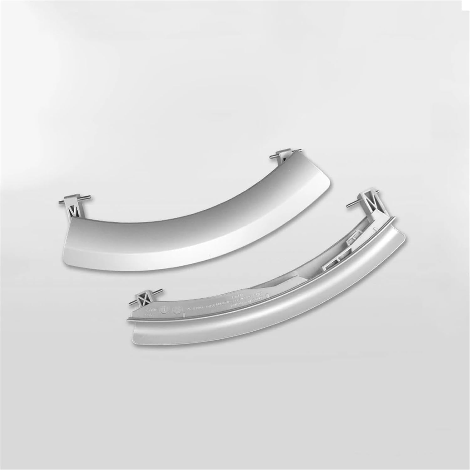 Cylinder Washing Machine Door Handle 9000331939 WAS20460TI WAS24460TI Washing Machine Handle Replacement(White)