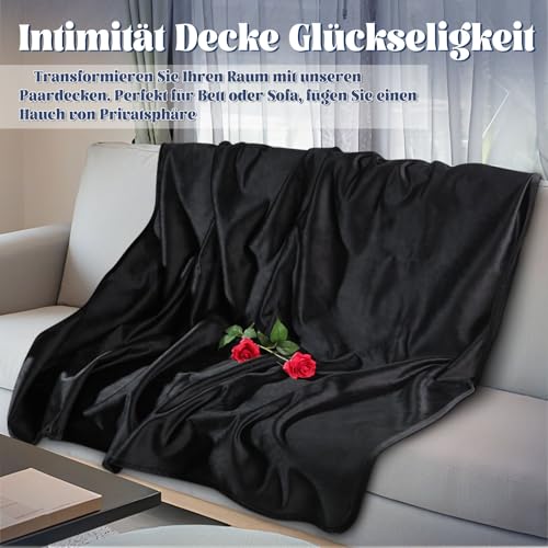 Wasserdichte Liebesdecke für Paare Im Bett, 183 x 137cm Saugfähige Fleckenabweisende Sexdecke, Wendbare Weiche Auslaufsichere Überwurfdecke für Erwachsene, Wiederverwendbarer Schutzbezug für Sexmöbel