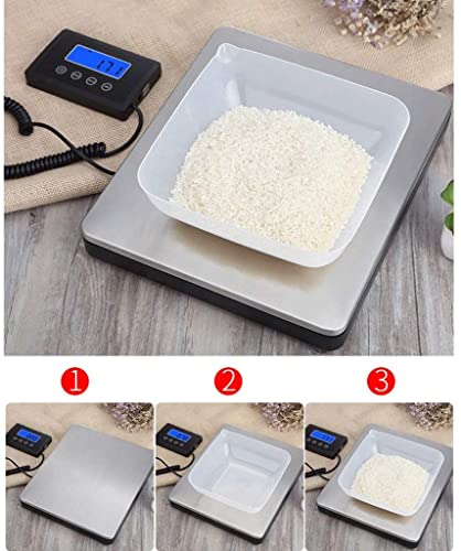 Báscula Electrónica Digital Alta Precisión 180kg Plata miniatura 2