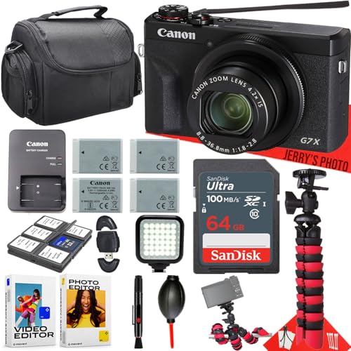 Canon PowerShot G7 X Mark III Cámara Digital + Kit Completo miniatura 1
