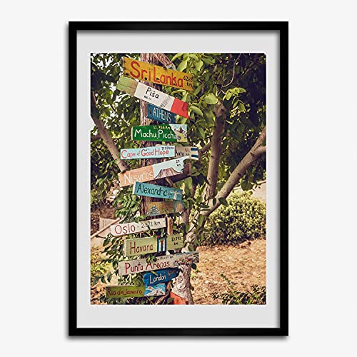 Cadre MDF 50x70 cm Moderne Tulup pour Photo et Affiche en Bois Décoratif