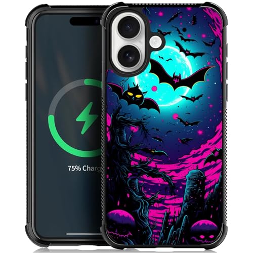 Coque iPhone Magsafe motif Halloween cadeau original fille et garçon