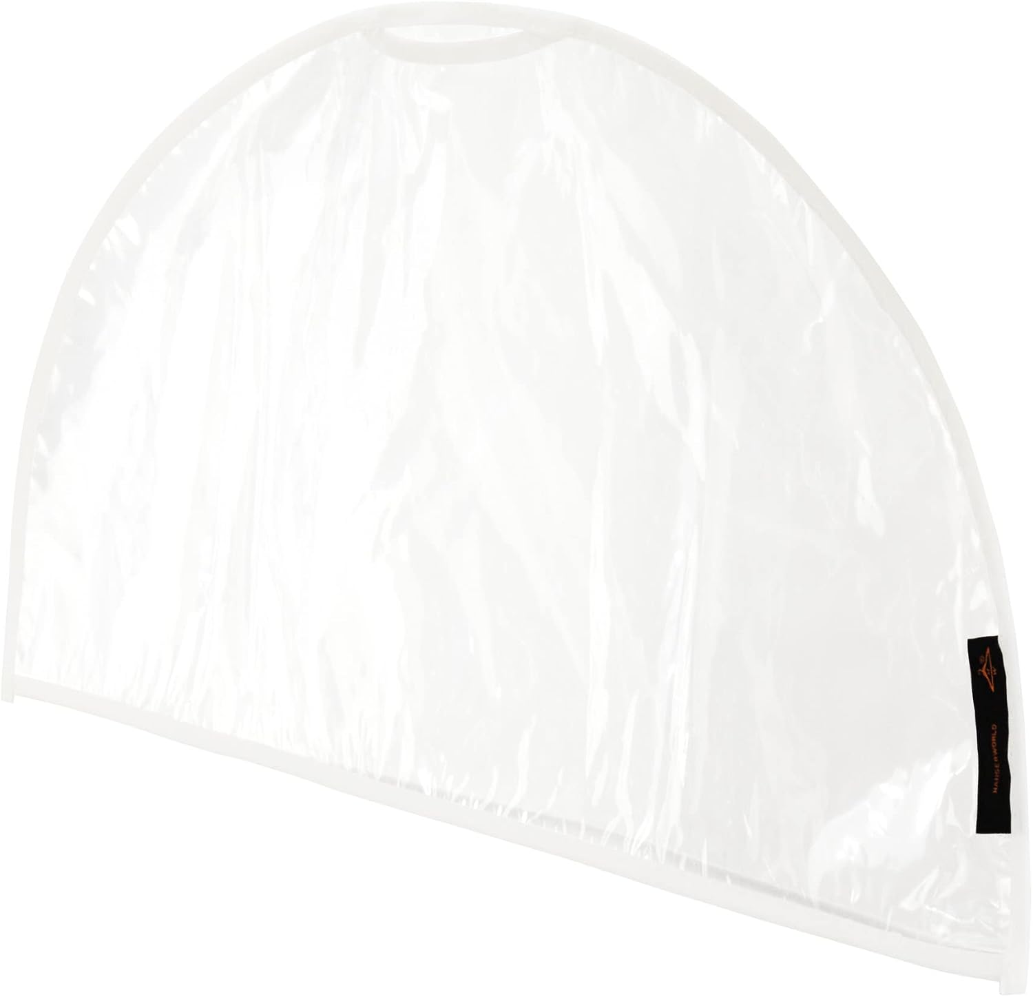 Hangerworld Pack of 20 Clear 24inch x 12inch Shoulder Dust Dirt Protector Storage Clothes Cover Bags