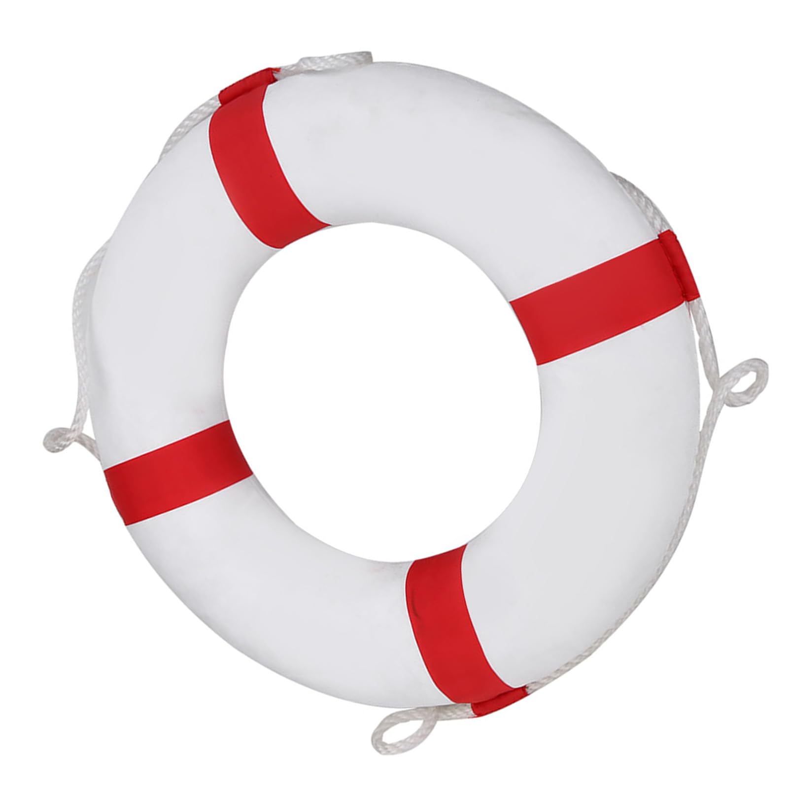 Rettungsring, Hochdichter Schaumstoff-Schwimmbadring mit Oxford-Stoffkante und Nylonseil, Faltbares, Tragbares Design für die Wassersicherheit von Erwachsenenbooten Am Flussstrand