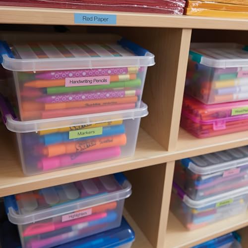 DYMO Original LetraTag Pastellfarbene Etiketten| Kunststoff | 12 mm x 4 m | Pistaziengrün, Hellblau & Rosa | selbstklebendes Etikettenband| für LetraTag-Beschriftungsgerät | 3 Etikettenkassetten