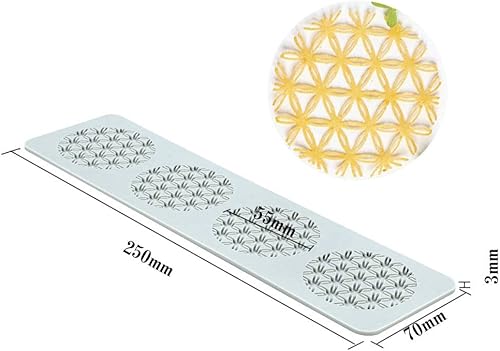 Miniatura 3 de Moldes de silicona 3D de hojas huecas para chocolate, molde de panal, abeja, caramelo, patrón de flores, molde para fondant, decoración de tartas de