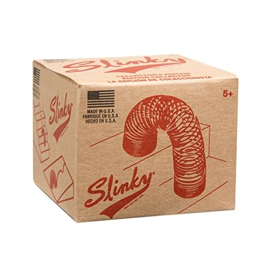 The Original Slinky Brand Collector's Edition Metal Original Slinky Kids Spring Toy