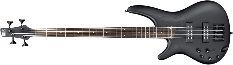 Bajo Ibanez Standard SR300EBL para zurdos - Negro desgastado
