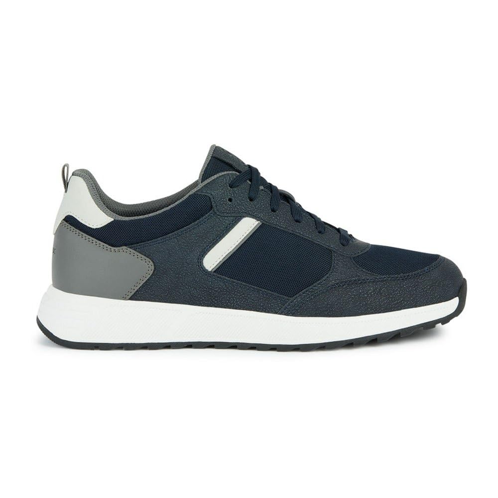 Geox Men's U Molveno ASneaker, Navy Dk Grey, 10.5 UK