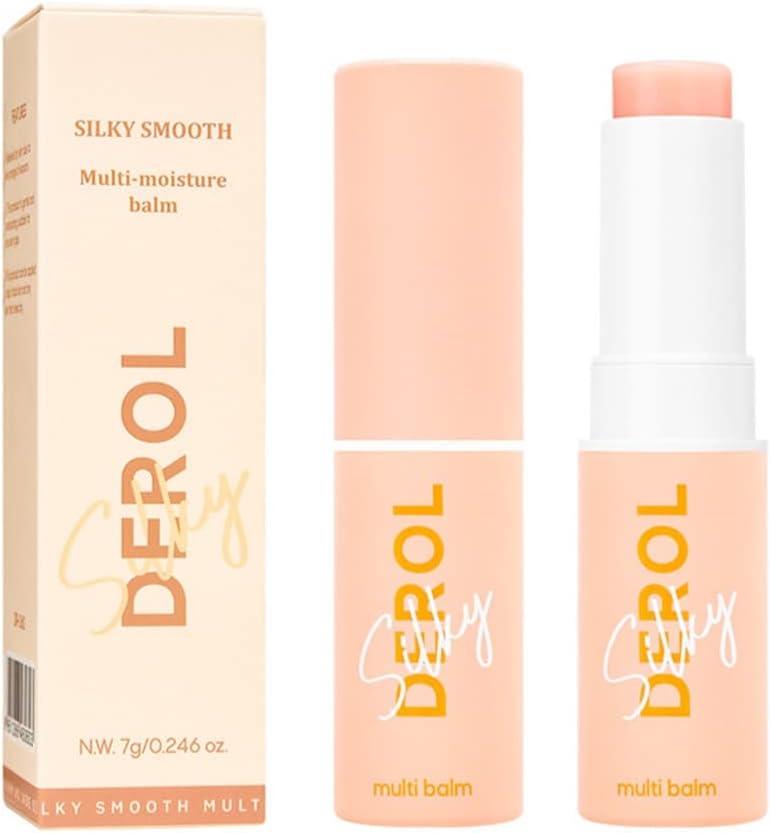 2PCS Multi Balm Stick, Hydrating Moisture Cream for Diminishing Face, Lip, Eye Wrinkles, Nourishing Solid Cream for Dry Skin, Silky Smooth Skin Care (# Multi Balm Stick)
