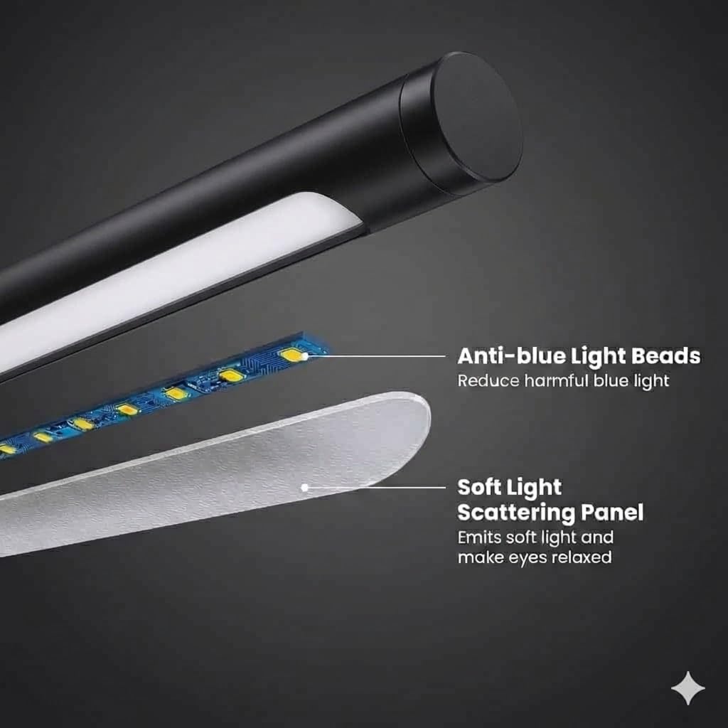 Infitronic IN78LEDKLB2 – 78 LED in alluminio per pianoforte, dimmerabile, cambia colore nero