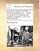 A Sermon Preach'd at the Triennial Visitation of ... Henry LD. Bishop of Hereford, at Ludlow, August 3. 1731. by Denis Payne, ... - Payne, Denis