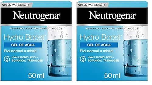 Neutrogena Hydro Boost Gel De Agua, 50 ml (Packung mit 2)