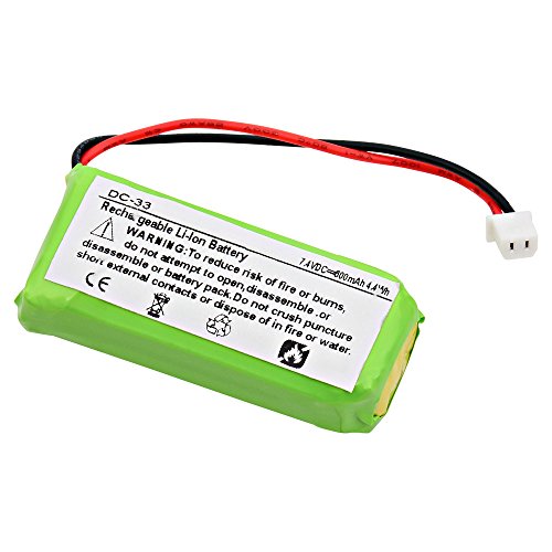 Synergy Digital Replacement Battery, Works with Dogtra BP74T2 Replacement, (Li-Ion, 7.4V, 500 mAh) Battery
