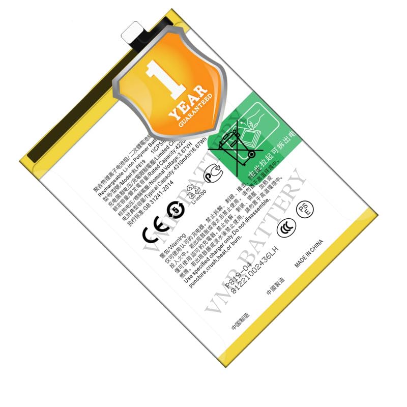 Image of Original BLP819 Battery Compatible for Oppo F19 Pro+ 5G (CPH2213) | Oppo Reno 5 4G (CPH2159) | Oppo Reno 6 4G (CPH2235) | Oppo Reno 6Z 5G (CPH2237) - (4310mAh) - 1 Year Warranty K7