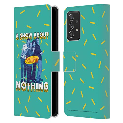 Seinfeld étui portefeuille cuir Samsung Galaxy A53 5G housse antichoc avec fentes pour cartes