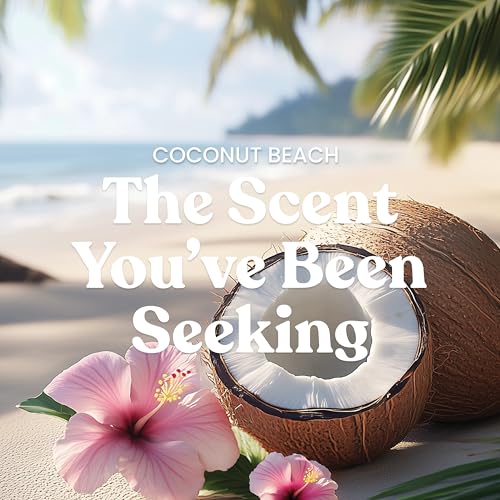 Yankee Candle Large Jar Scented Candle with up to 150 Hour Burn Time, Premium Plant Wax Blend for Consistent Burn, 22 oz Jar Candle with Room Filling Fragrance, Coconut Beach