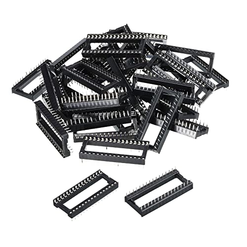 Tool parts DIP IC Chip Socket Adapter Flat Pin 32P 2.54mm Pitch 15mm IC Socket - 30 Pack